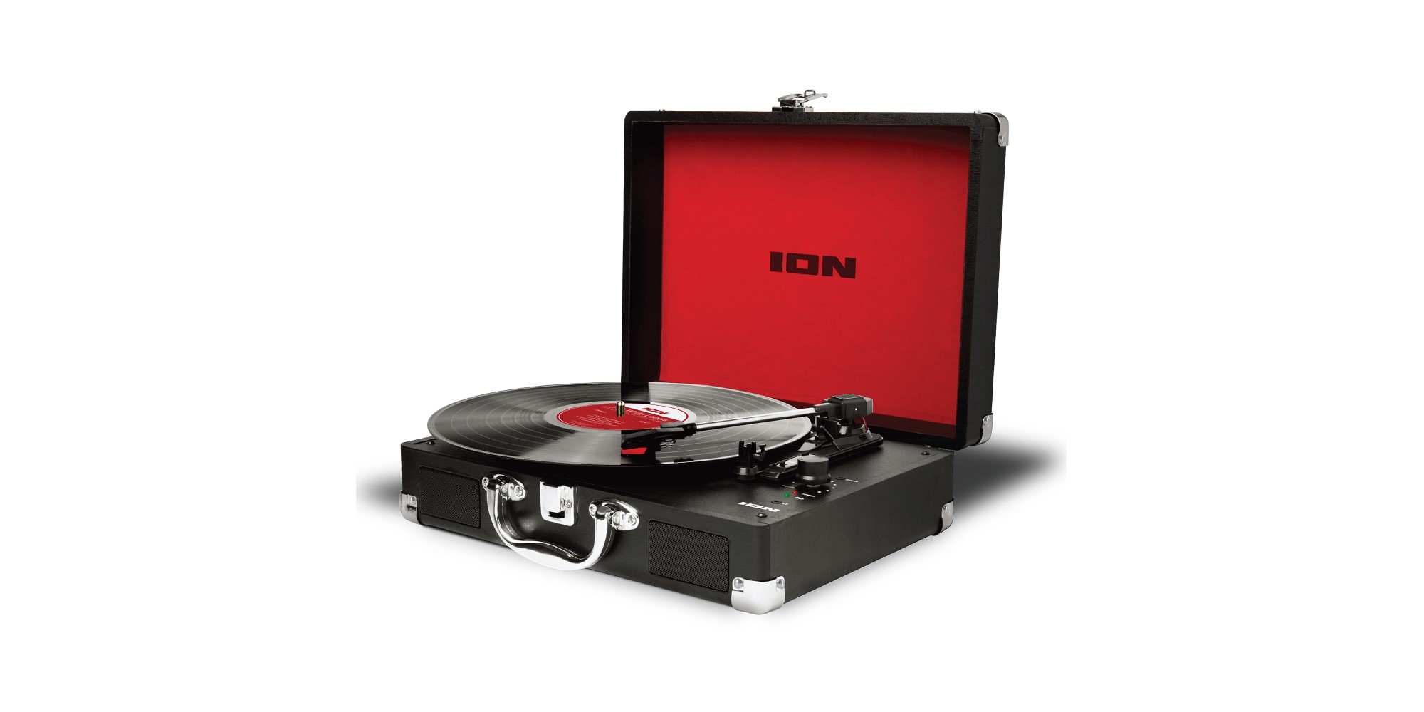 数量限定】ION Audio ポータブルレコードプレーヤー スーツケース型 